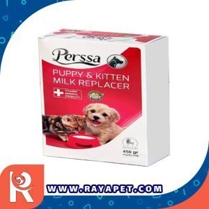 رایاپت فروشگاه آنلاین لوازم و غذای حیوانات خانگی-شیر خشک سگ و گربه پرسا کد 01 وزن 450 گرم