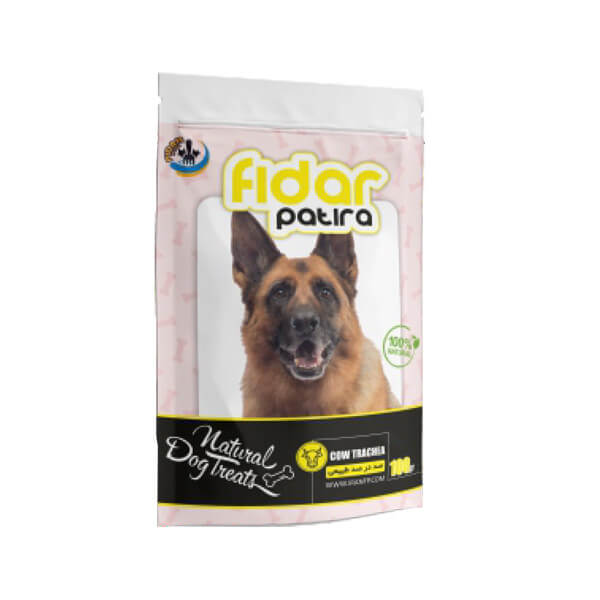رایاپت فروشگاه آنلاین لوازم و غذای حیوانات خانگی-غذای تشویقی سگ فیدار پاتیرا مدل Trachea حجم 100 گرم