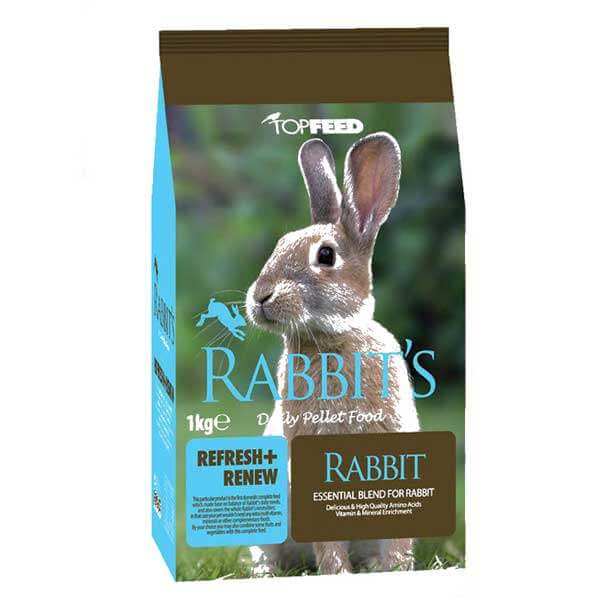 رایاپت فروشگاه آنلاین لوازم و غذای حیوانات خانگی-غذای خرگوش تاپ فید کد 0011 مقدار 1 کیلوگرم