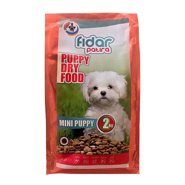 رایاپت فروشگاه آنلاین لوازم و غذای حیوانات خانگی-غذای خشک توله سگ فیدار پاتیرا مدل Penish-Mini Puppy وزن 2 کیلوگرم