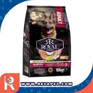رایاپت فروشگاه آنلاین لوازم و غذای حیوانات خانگی-غذای خشک سگ بالغ رویال فید مدل Adult وزن 10 کیلوگرم