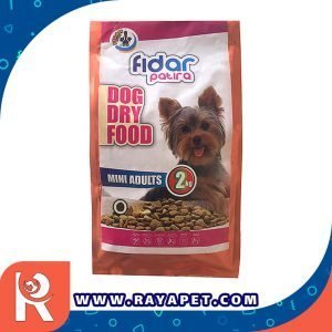 رایاپت فروشگاه آنلاین لوازم و غذای حیوانات خانگی-غذای خشک سگ بالغ فیدار پاتیرا مدل Food Mini Adult-2