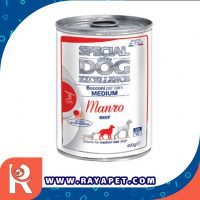 رایاپت فروشگاه آنلاین لوازم و غذای حیوانات خانگی-کنسرو سگ اسپشیال داگ مدل Chunks Medium Beef با طعم بیف وزن 400 گرم