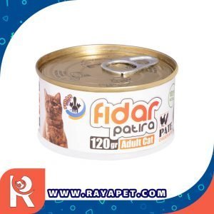رایاپت فروشگاه آنلاین لوازم و غذای حیوانات خانگی-کنسرو غذای گربه فیدار پاتیرا مدل Adult C & B