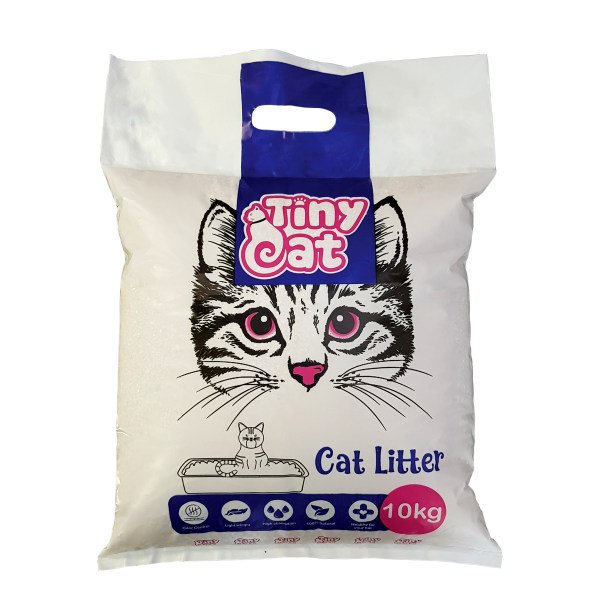 رایاپت فروشگاه آنلاین لوازم و غذای حیوانات خانگی-خاک بستر گربه تاینی کت مدل P1 وزن 10 کیلوگرم
