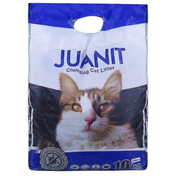 رایاپت فروشگاه آنلاین لوازم و غذای حیوانات خانگی-خاک بستر گربه ژوانیت کد 011 وزن 10 کیلوگرم