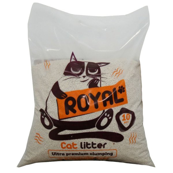 رایاپت فروشگاه آنلاین لوازم و غذای حیوانات خانگی-خاک گربه رویال کد 02 وزن 10 کیلوگرم