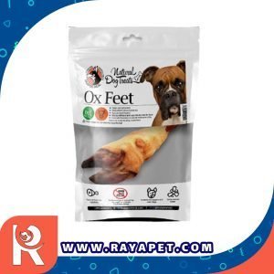 رایاپت فروشگاه آنلاین لوازم و غذای حیوانات خانگی-غذای تشویقی سگ هاپومیل مدل Beef Feet سایز XL