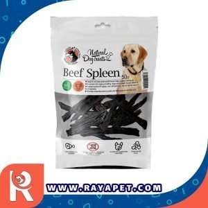 رایاپت فروشگاه آنلاین لوازم و غذای حیوانات خانگی-غذای تشویقی سگ هاپومیل مدل Beef Spleen کد 03
