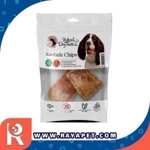 رایاپت فروشگاه آنلاین لوازم و غذای حیوانات خانگی-غذای تشویقی سگ هاپومیل مدل Rawhide Chips کد 11