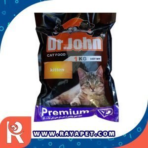 رایاپت فروشگاه آنلاین لوازم و غذای حیوانات خانگی-غذای خشک بچه گربه دکتر جان مدل Premium Kitten