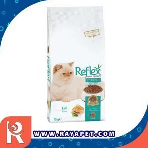 رایاپت فروشگاه آنلاین لوازم و غذای حیوانات خانگی-غذای خشک رفلکس مخصوص گربه بالغ عقیم شده مدل Sterilised