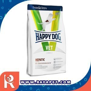 رایاپت فروشگاه آنلاین لوازم و غذای حیوانات خانگی-غذای خشک سگ هپی داگ مدل Hepatic