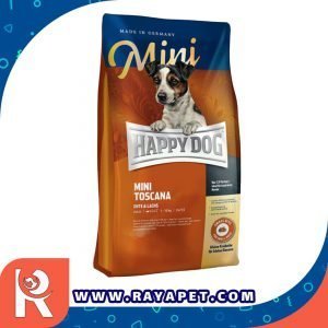 رایاپت فروشگاه آنلاین لوازم و غذای حیوانات خانگی-غذای خشک سگ هپی داگ مدل Mini Toscana