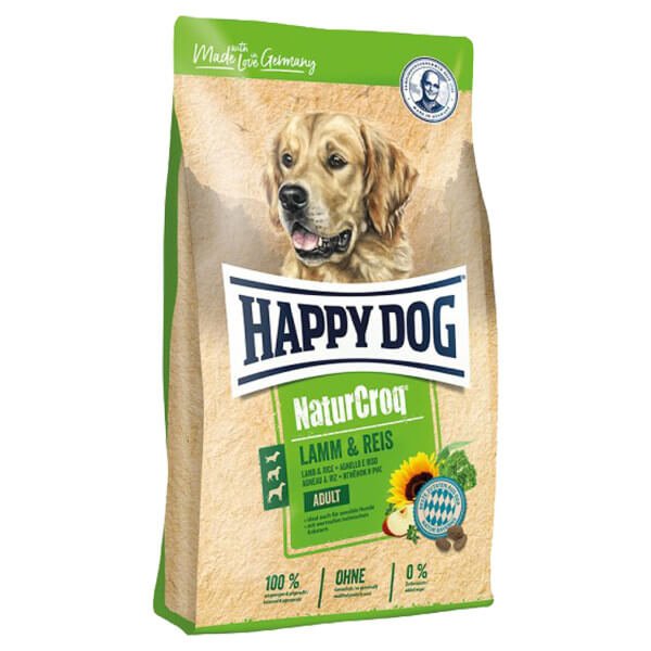 رایاپت فروشگاه آنلاین لوازم و غذای حیوانات خانگی-غذای خشک سگ هپی داگ مدل Naturcroq وزن 15 کیلوگرم
