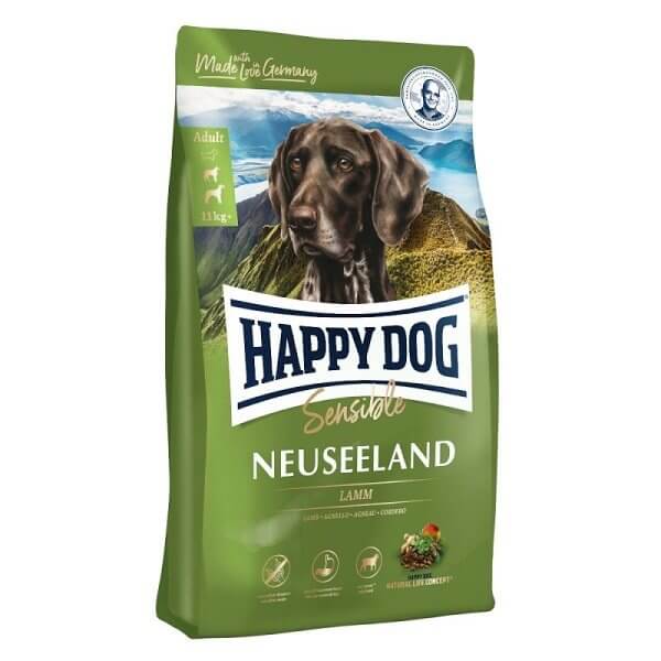 رایاپت فروشگاه آنلاین لوازم و غذای حیوانات خانگی-غذای خشک سگ هپی داگ مدل Neuseeland وزن 4 کیلوگرم