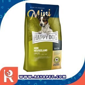 رایاپت فروشگاه آنلاین لوازم و غذای حیوانات خانگی-غذای خشک سگ هپی داگ مدل mini neuseeland for adult