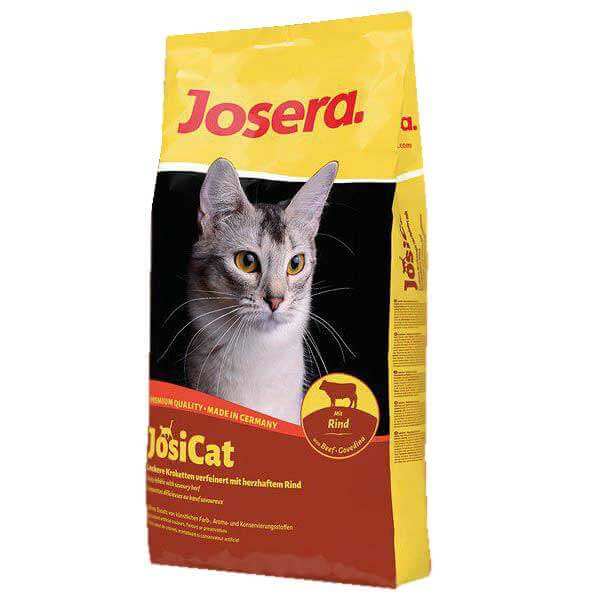 رایاپت فروشگاه آنلاین لوازم و غذای حیوانات خانگی-غذای خشک گربه جوسرا مدل Josicat Beef وزن 10 کیلوگرم