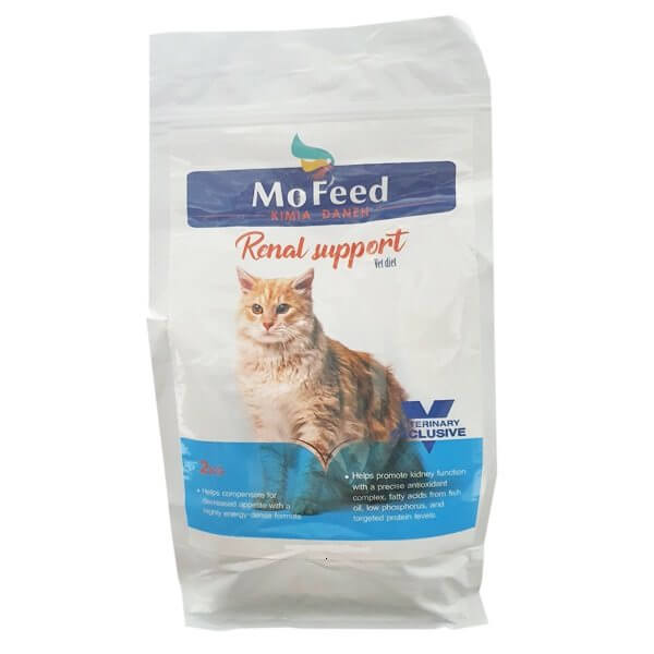 رایاپت فروشگاه آنلاین لوازم و غذای حیوانات خانگی-غذای خشک گربه مفید مدل RENAL وزن 2 کیلوگرم