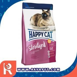 رایاپت فروشگاه آنلاین لوازم و غذای حیوانات خانگی-غذای خشک گربه های عقیم شده هپی کت
