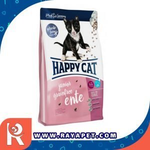 رایاپت فروشگاه آنلاین لوازم و غذای حیوانات خانگی-غذای خشک گربه هپی کت مدل ente junior