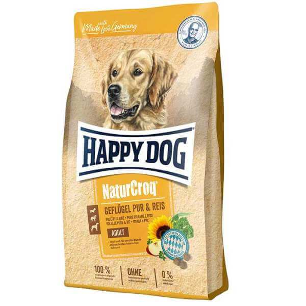 رایاپت فروشگاه آنلاین لوازم و غذای حیوانات خانگی-غذای سگ هپی داگ مدل NatureCroq وزن 4 کیلوگرم