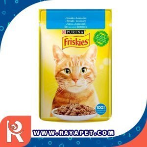 رایاپت فروشگاه آنلاین لوازم و غذای حیوانات خانگی-غذای گربه بالغ فریسکیز مدل Adult-Salmon