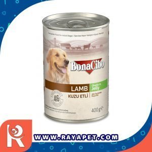رایاپت فروشگاه آنلاین لوازم و غذای حیوانات خانگی-کنسرو غذای سگ بوناسیبو مدل Lamb