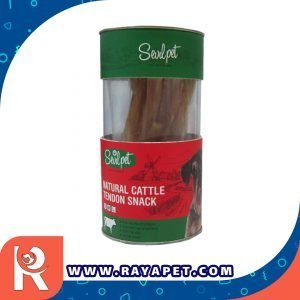 رایاپت فروشگاه آنلاین لوازم و غذای حیوانات خانگی-تشویقی سگ سویل پت مدل Natural Cattle Tendon Snack