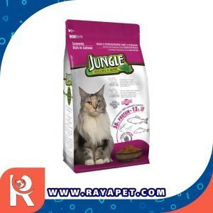 رایاپت فروشگاه آنلاین لوازم و غذای حیوانات خانگی-غذا خشک گربه بالغ جانگل مدل S 01