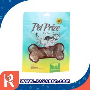 رایاپت فروشگاه آنلاین لوازم و غذای حیوانات خانگی-غذای تشویقی سگ پت پرایز مدل Beef Aorta