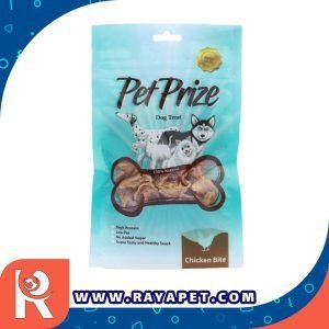 رایاپت فروشگاه آنلاین لوازم و غذای حیوانات خانگی-غذای تشویقی سگ پت پرایز مدل Chicken Bite