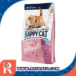 رایاپت فروشگاه آنلاین لوازم و غذای حیوانات خانگی-غذای خشک بچه گربه هپی کت مدل Junior