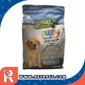 رایاپت فروشگاه آنلاین لوازم و غذای حیوانات خانگی-غذای خشک سگ جانگل مدل Puppy
