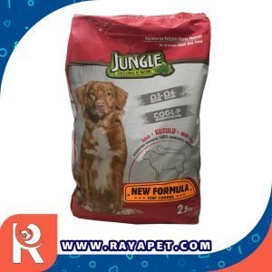 رایاپت فروشگاه آنلاین لوازم و غذای حیوانات خانگی-غذای خشک سگ جانگل مدل adult