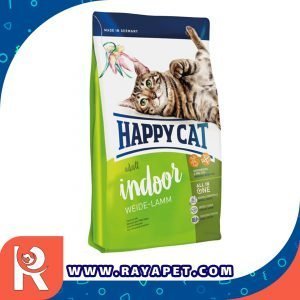 رایاپت فروشگاه آنلاین لوازم و غذای حیوانات خانگی-غذای خشک گربه بالغ هپی کت مدل Indoor