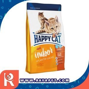 رایاپت فروشگاه آنلاین لوازم و غذای حیوانات خانگی-غذای خشک گربه هپی کت مدل Supreme adult Indoor Atlantik