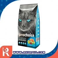 رایاپت فروشگاه آنلاین لوازم و غذای حیوانات خانگی-غذای خشک گربه پروچویس مدل Salmon & Rice PRO 34