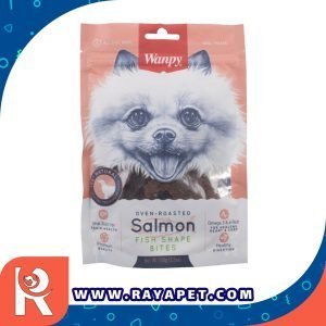 رایاپت فروشگاه آنلاین لوازم و غذای حیوانات خانگی-غذای سگ ون پی مدل SALMON FISH SHAPE BITES