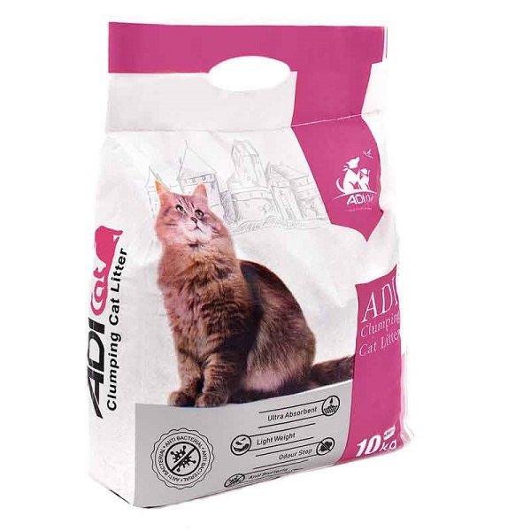 خاک بستر گربه آدی پت مدل ساده وزن 10 کیلوگرم-رایاپت
